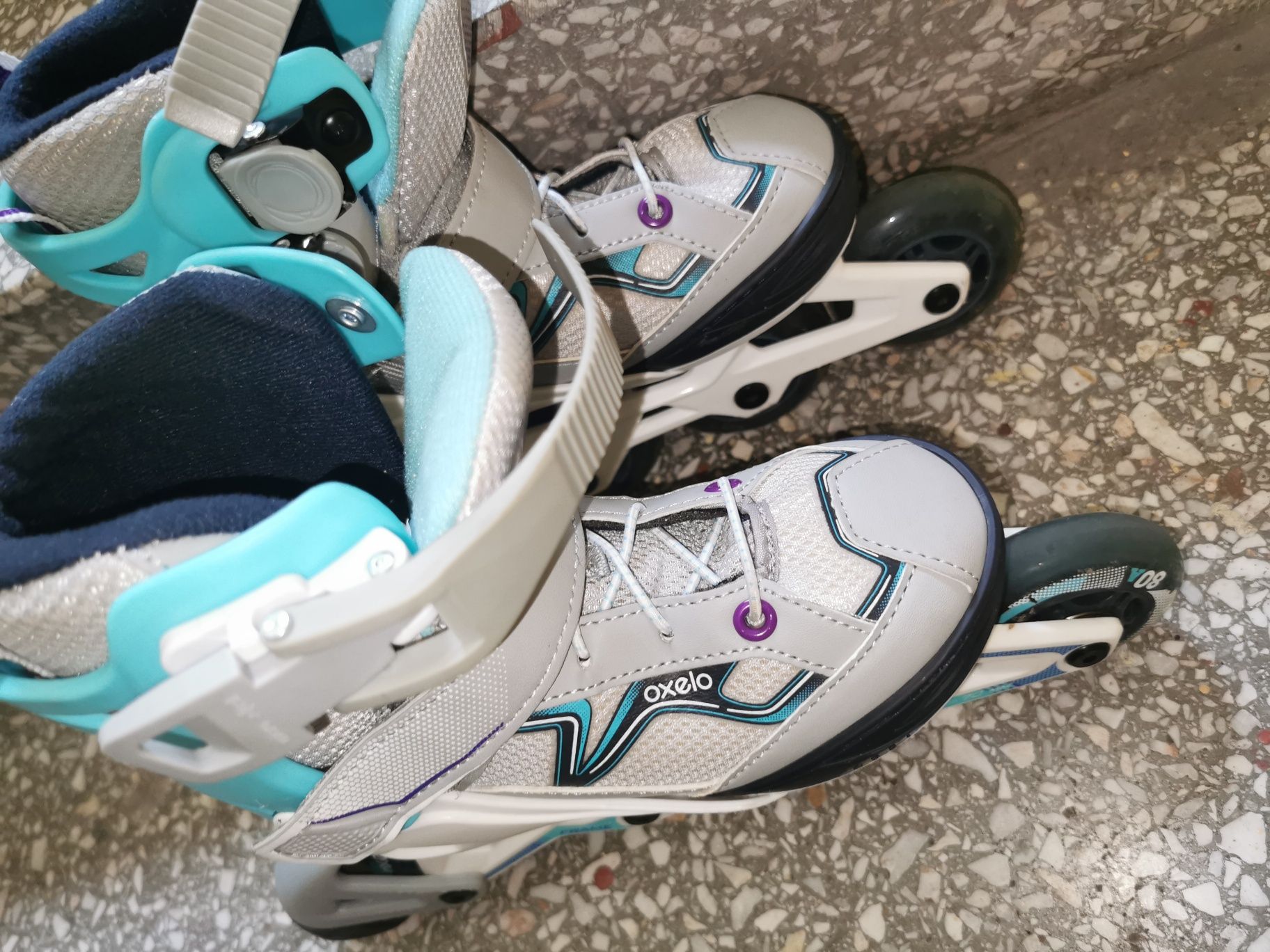 Rolki dziewczece Fit 3 Oxelo
