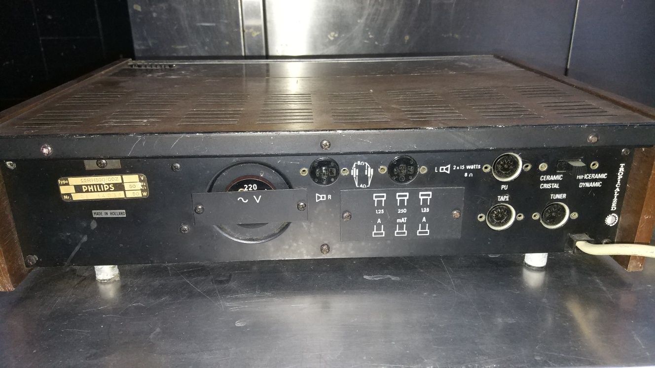 Amplificador antigo Philips - preço negociável