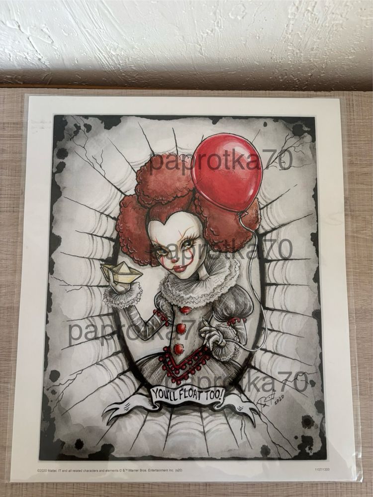 Monster High lalka Pennywise IT Skullector 2020 NIB