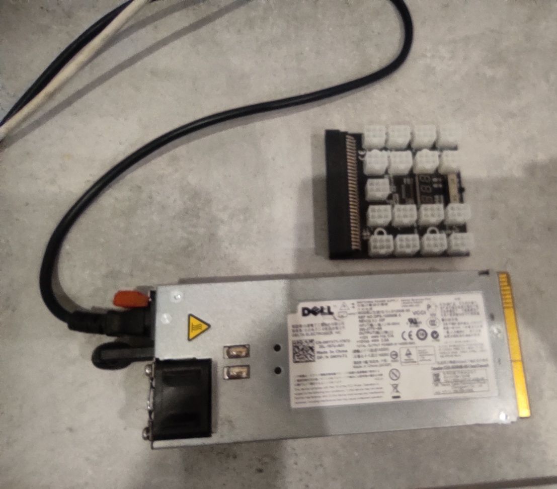 Zasilacz serwerowy DELL 12V 1400W z modułem