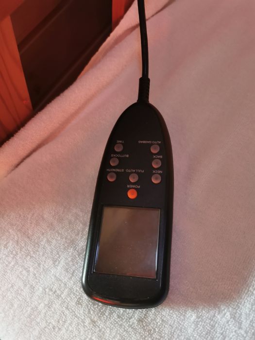 Okazja luksusowa sauna fotelowa infrared jednoosobowa z funkcją masażu