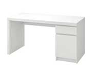 Secretária Malm Ikea 140 x 65 cm