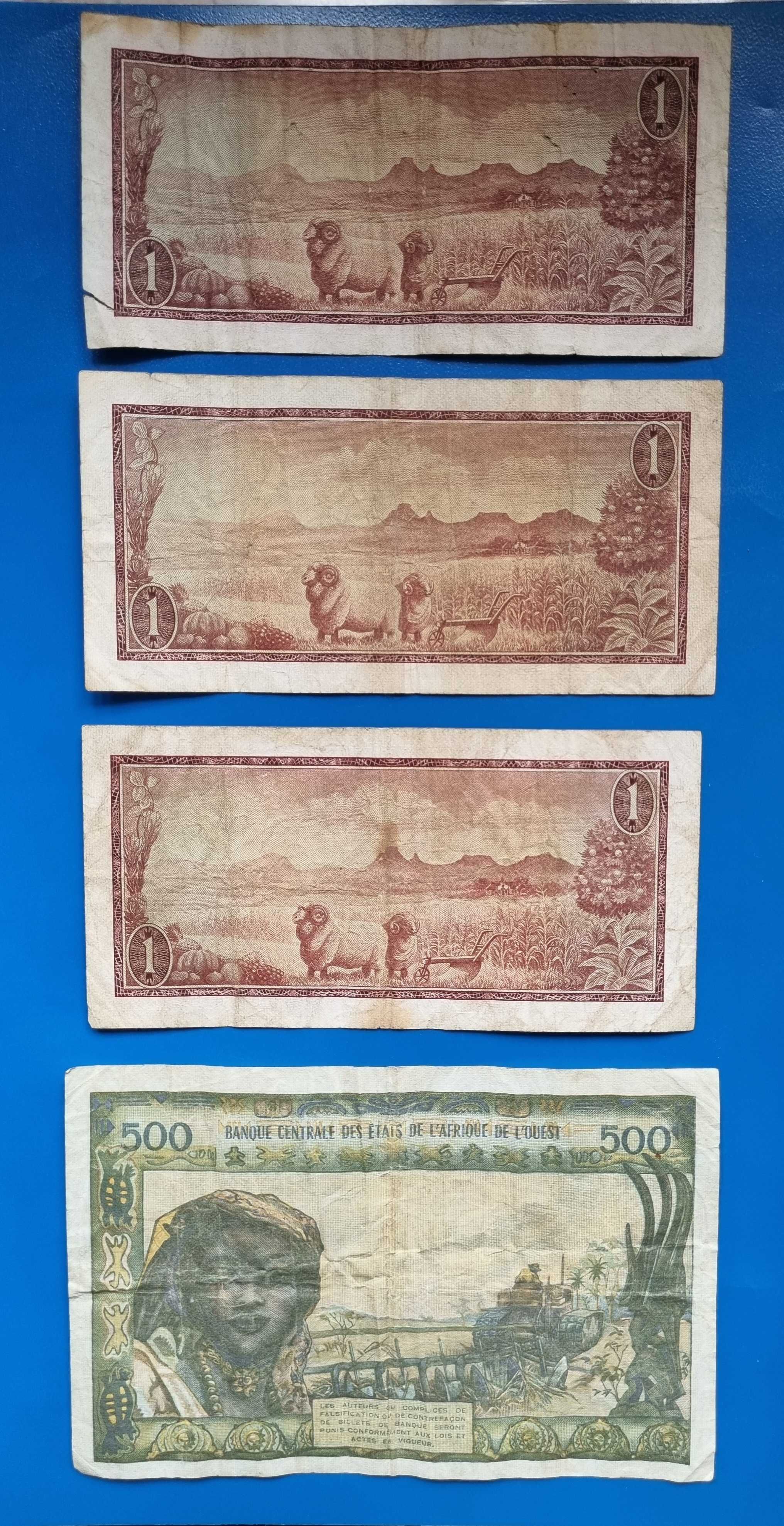Banknoty Polska Afryka III rzesza