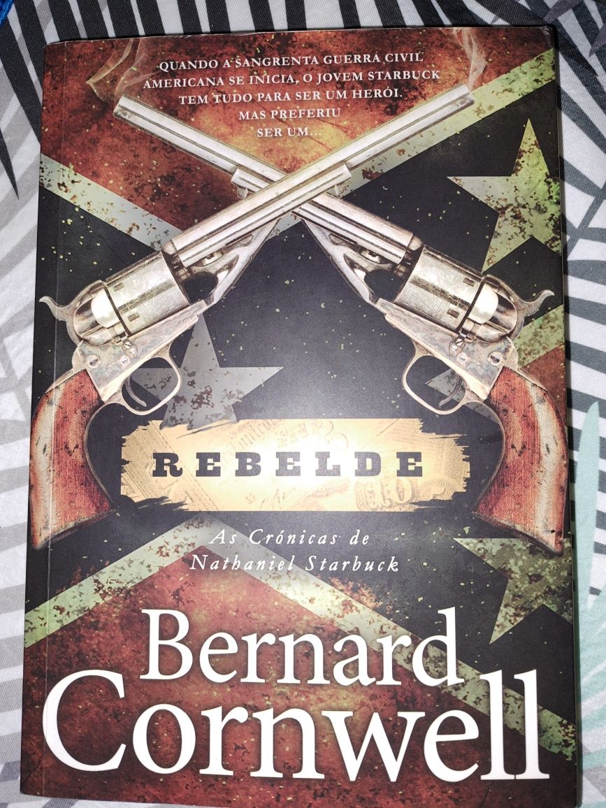 Livro Rebelde como novo de Bernard Cornwell