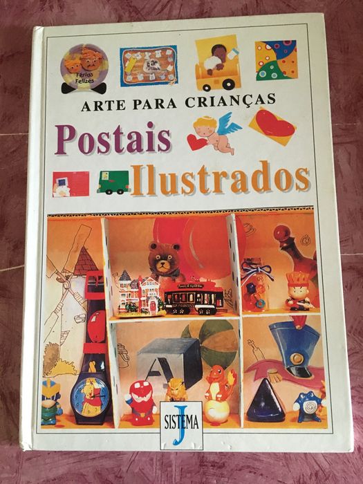 Livro para criancas Postais Ilustrados