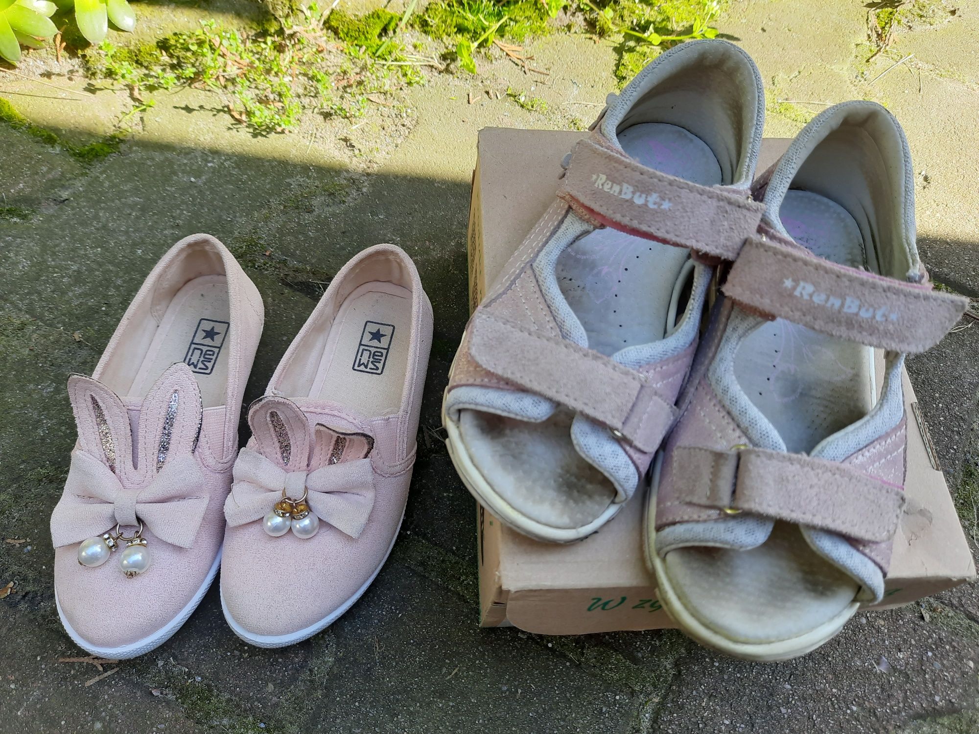 Zestaw butów r.30-sandały renbut,trampki,botki lakierowane