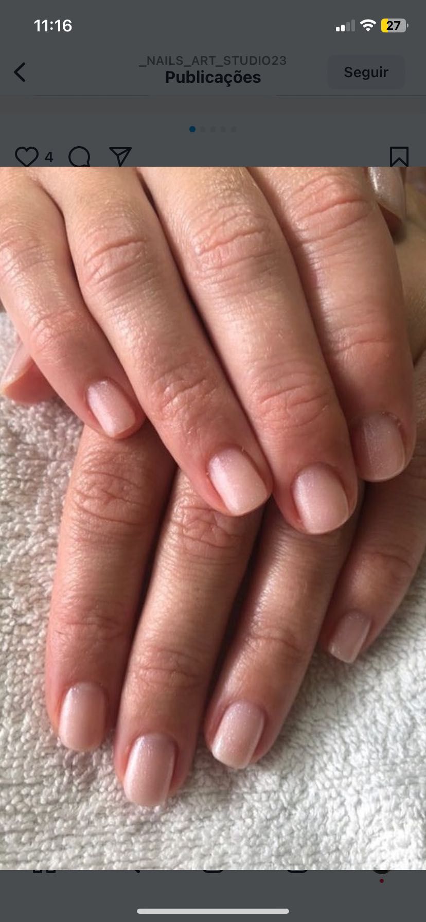 Unhas de gel e verniz gel Aveiro