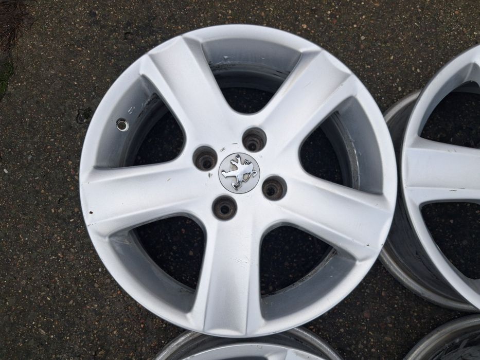 Felgi Alu Oryg PEUGEOT 206 207 Partner 208 4x108 16 Cali 6.5J