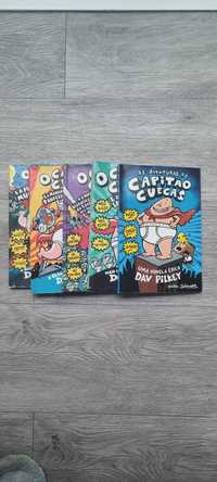 Capitão Cuecas - 1 ao 5 (5 livros)