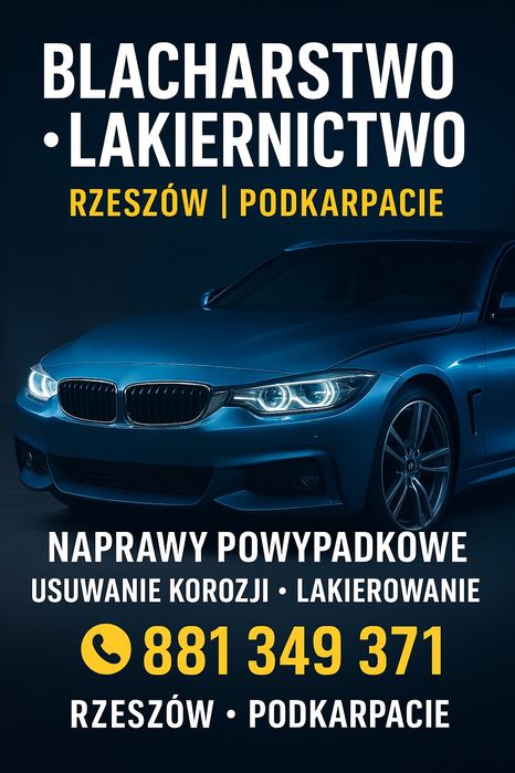 Blacharstwo  lakiernictwo