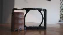 Cage sony  Woodgrip Compativel Sonys A6000,6100,6300,6400,6500