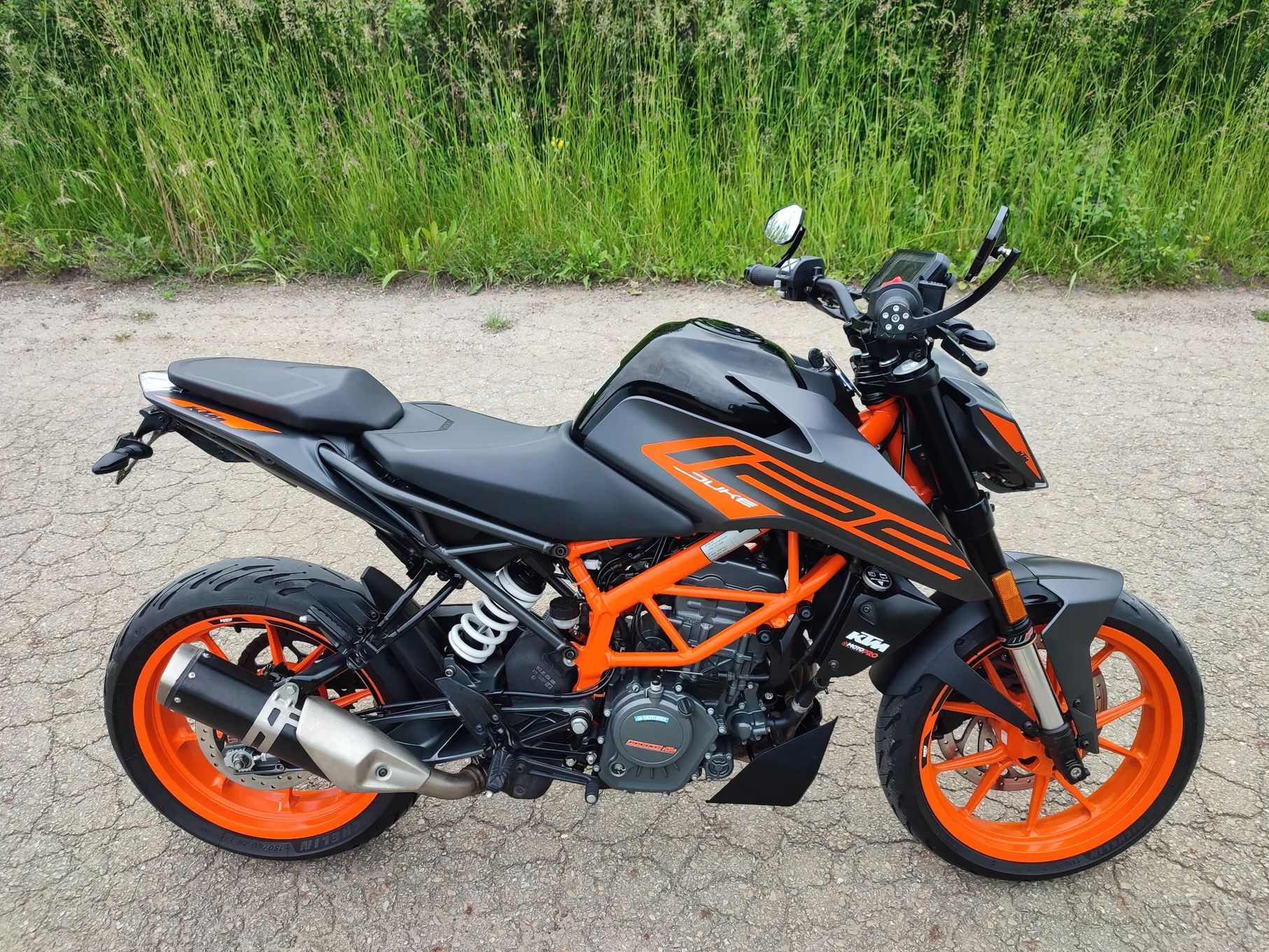 KTM Duke 125, 2022, ABS, 12tkm, jak nowy, serwis KTM