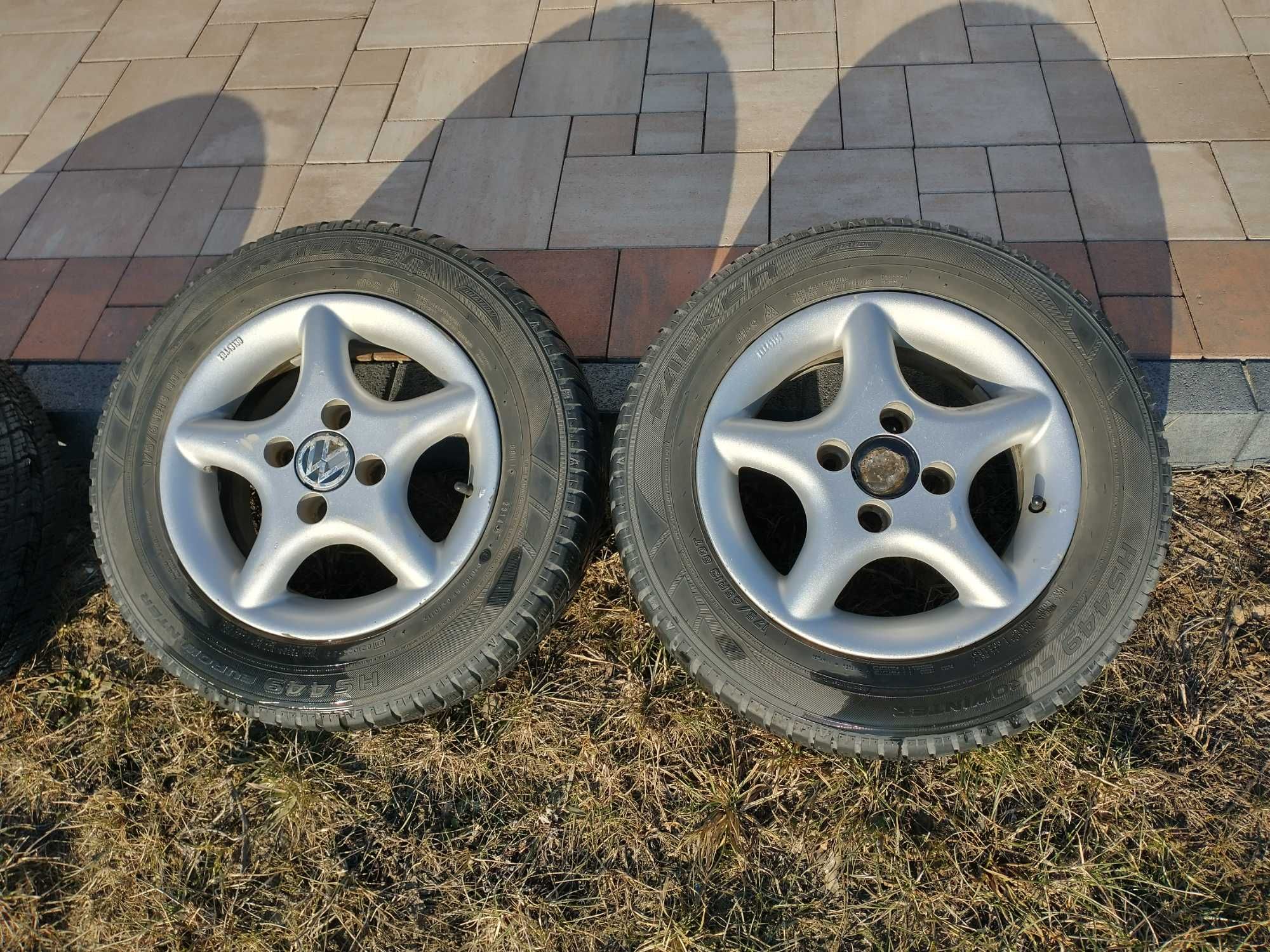 Opony 2x 165x70x13 i 2x 175x65x13, 4x100, (VW, Seat)