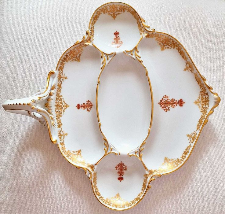 Prato Aperitivos Vista Alegre Palácio Nacional da Ajuda