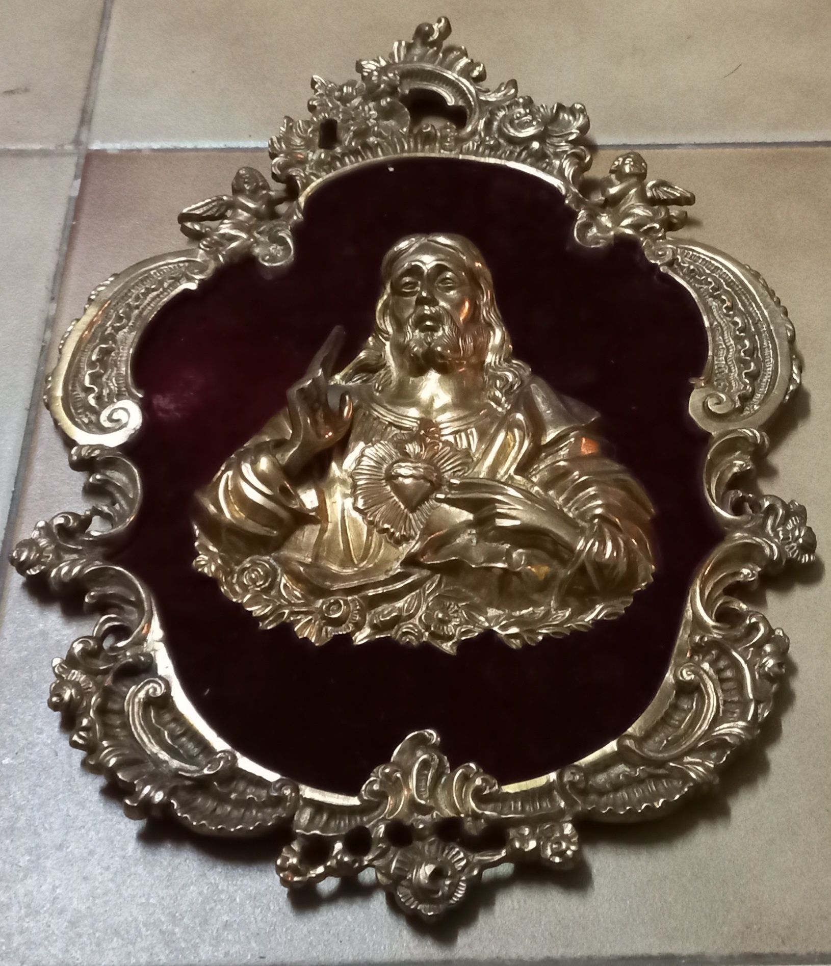 Quadro religioso antigo