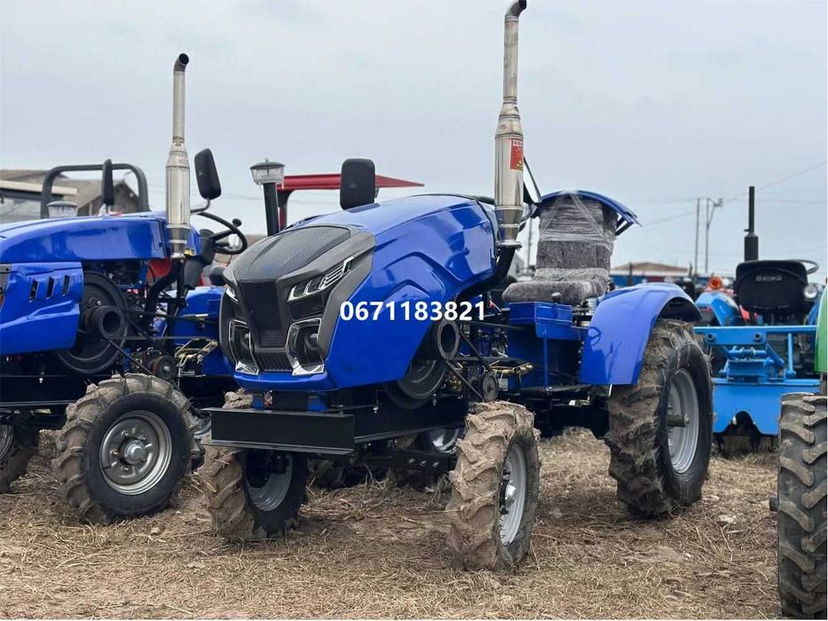 Мототрактор KENTAVR 240B Кентавр з фрезою та плугом доставка під двір