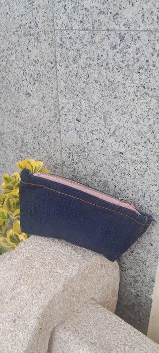 Carteira de  estojo em tecido