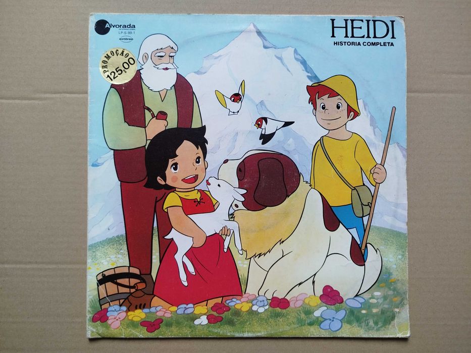 Vinil LP HEIDI Historia Completa (Alvorada 1975)