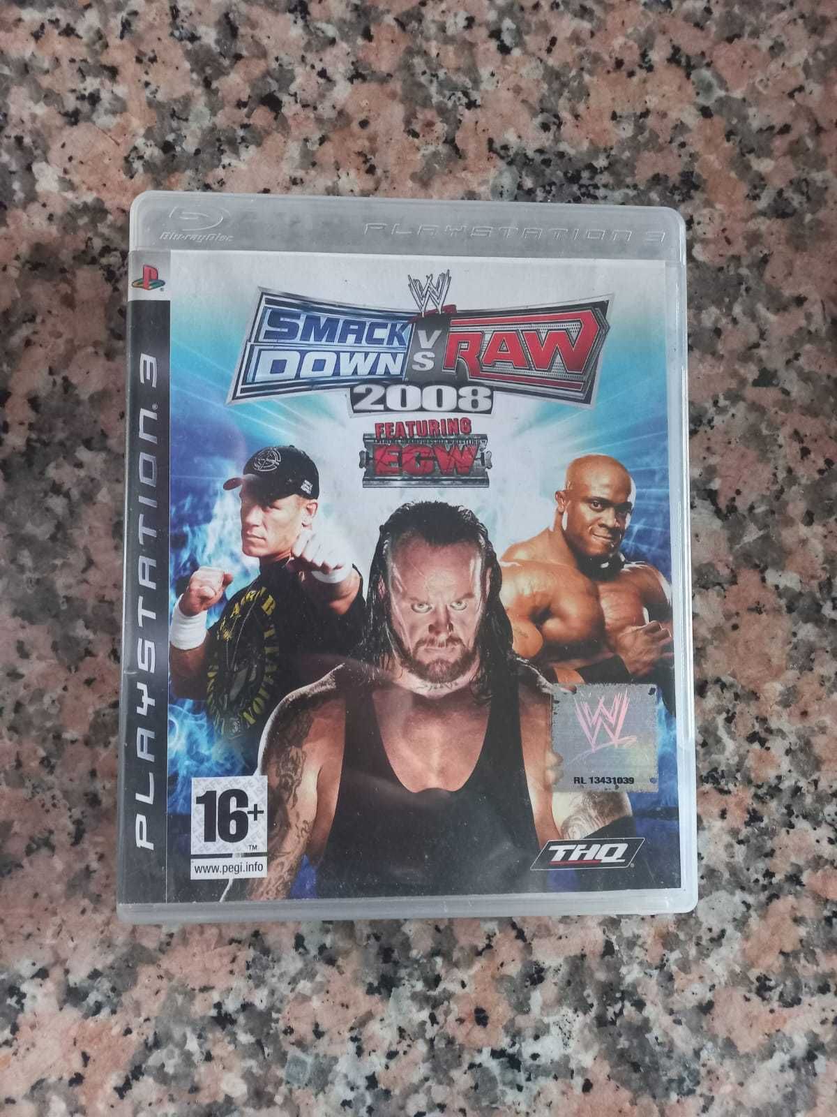 Jogos SmackDown VS RAW PS3