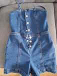 Kombinezon jeans r.140 8-9lat
