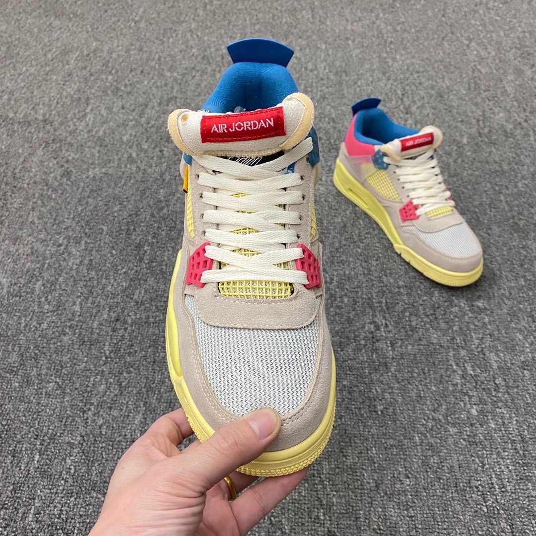 Jordan 4 rétro Union glace goyave.45