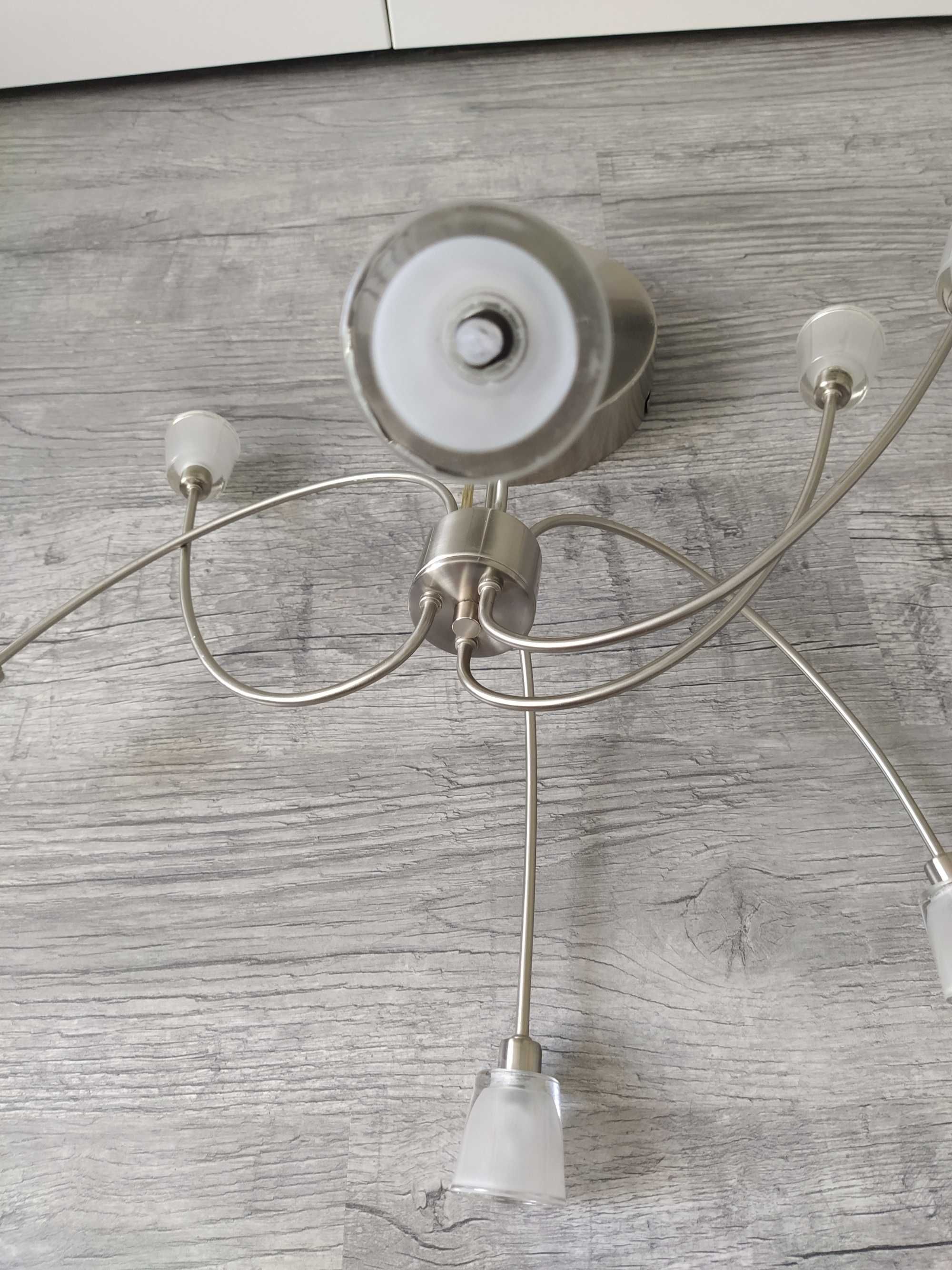 IKEA KRYSSBO lampa wisząca żyrandol świetlówki halogenowe G4