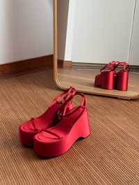 Sandálias de plataforma Zara