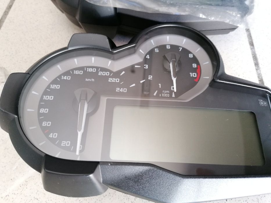 BMW R1200 GS e GSA Milhas para Km - Quadrante odometro painel completo