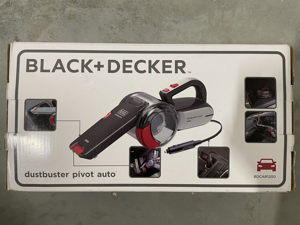 Odkurzacz samochodowy black decker nowy