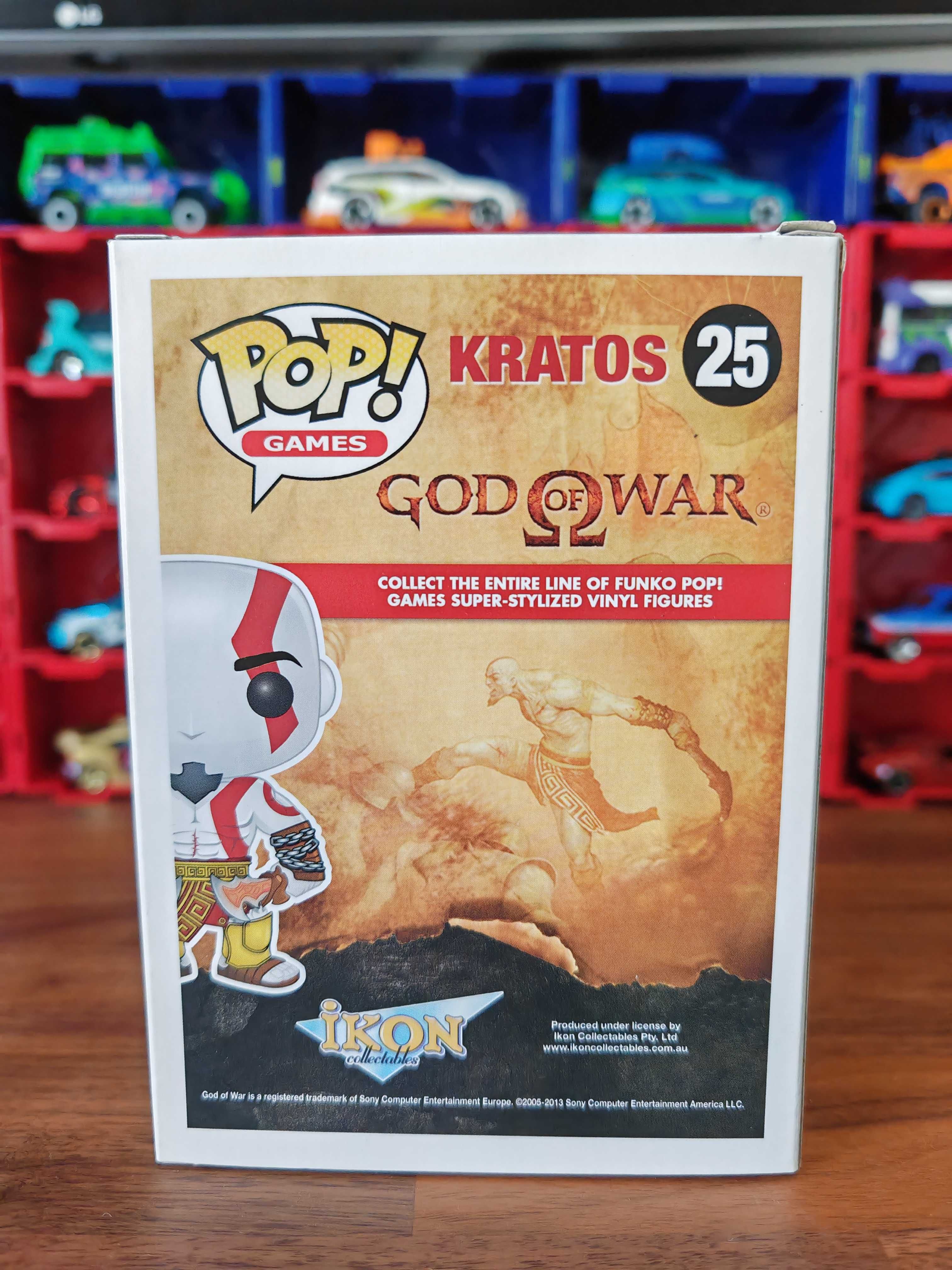 Funko POP Kratos 25 God Of War SUPER RARO