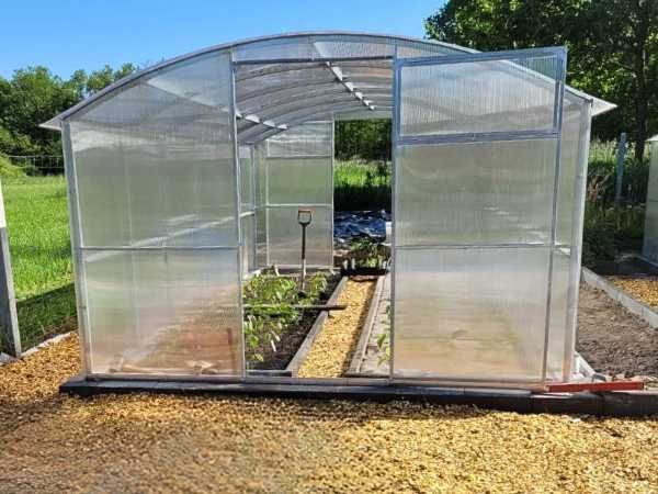 Szklarnia Proste ściany Poliwęglan 6mm 3x4 3x6 3x8 3x10 profil 40x20