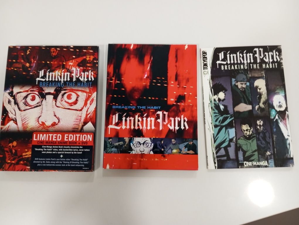 Linkin park breaking the habit Manga+dvd limited edition