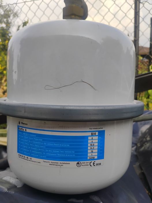 Naczynie przeponowe zbiornik