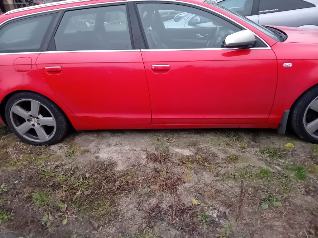 Audi A6 C6 lz3m maska zderzak przód przedni błotnik prawy lewy drzwi