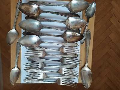 Stare sztućce 17 sztuk