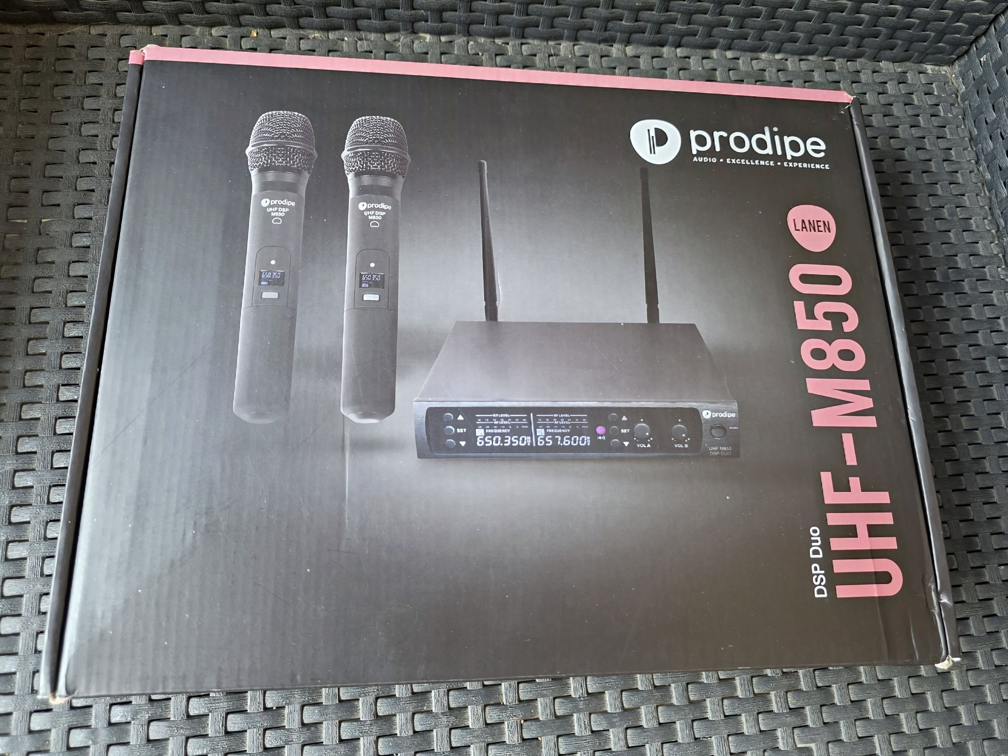 Produpe M850 dsp duo  uhf Mikrofony Bezprzewodowe