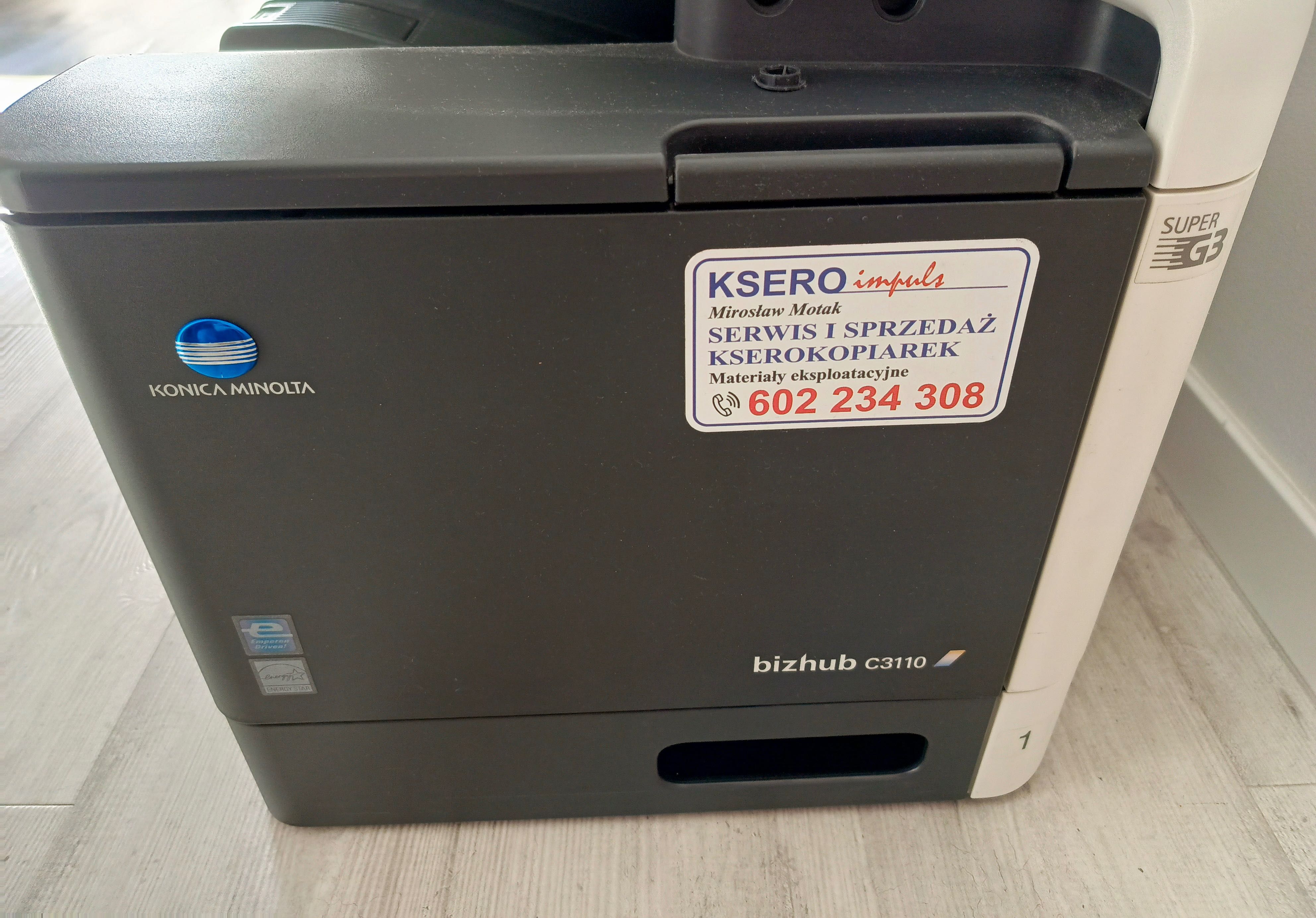 Drukarka laserowa kolor Konica Minolta Bizhub C3110
