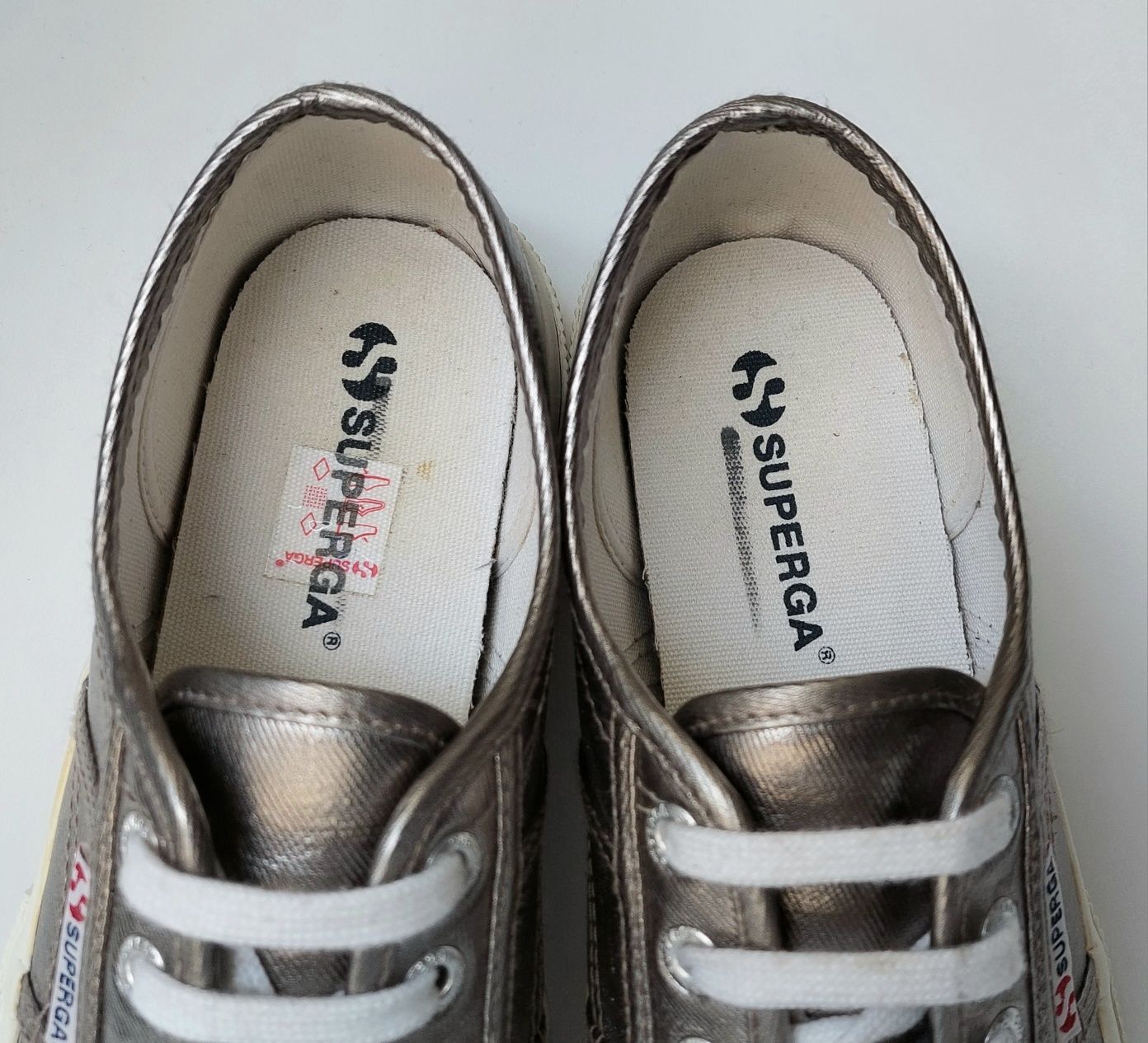 Buty Superga 2750 Cotmetu Silver roz.38