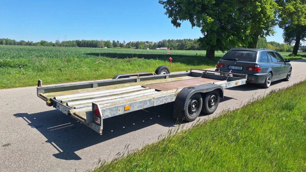 Przyczepa laweta platforma 5x1,8m DMC 2000kg