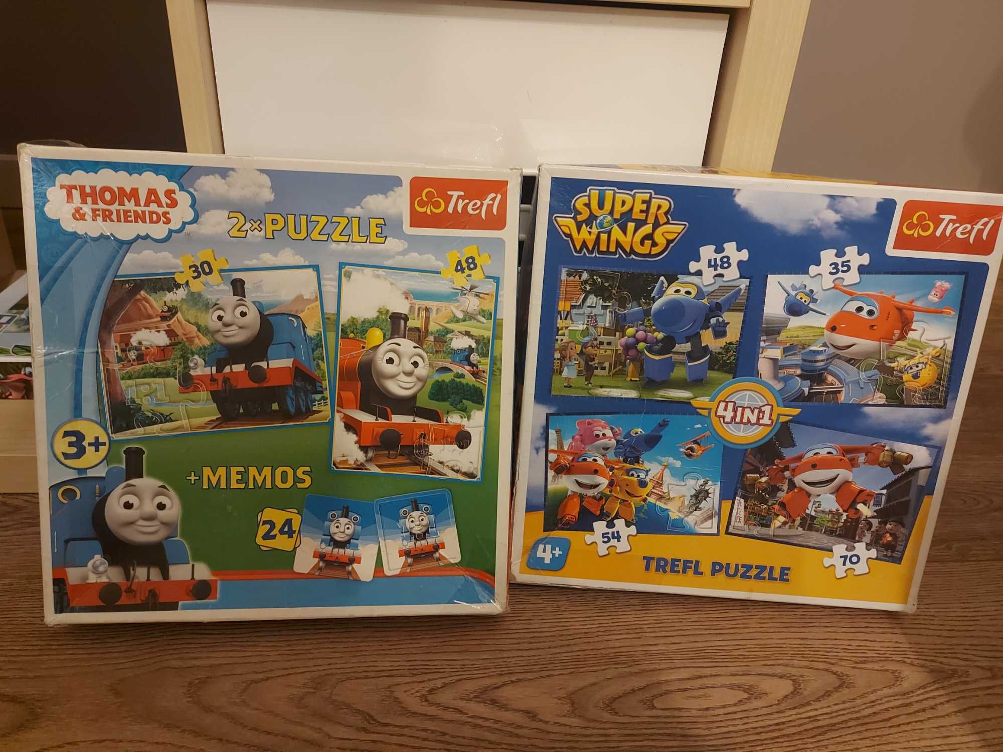 Puzzle super wings, tomek i przyjaciele, safari