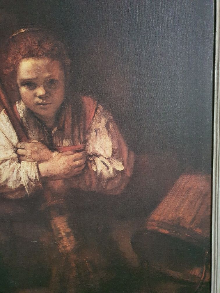 obraz Rembrandta 75x60 reprodukcja na płótnie