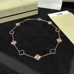 Кольє Van Cleef Vintage Alhambra Necklace 10 Motifs/ Преміальна якість