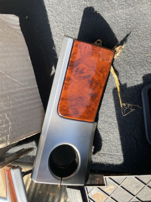 Touareg руль дерево декор