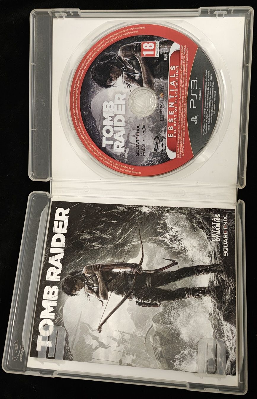 Tomb Raider PL Dubbing po polsku Gra na PS3 w BDB stanie