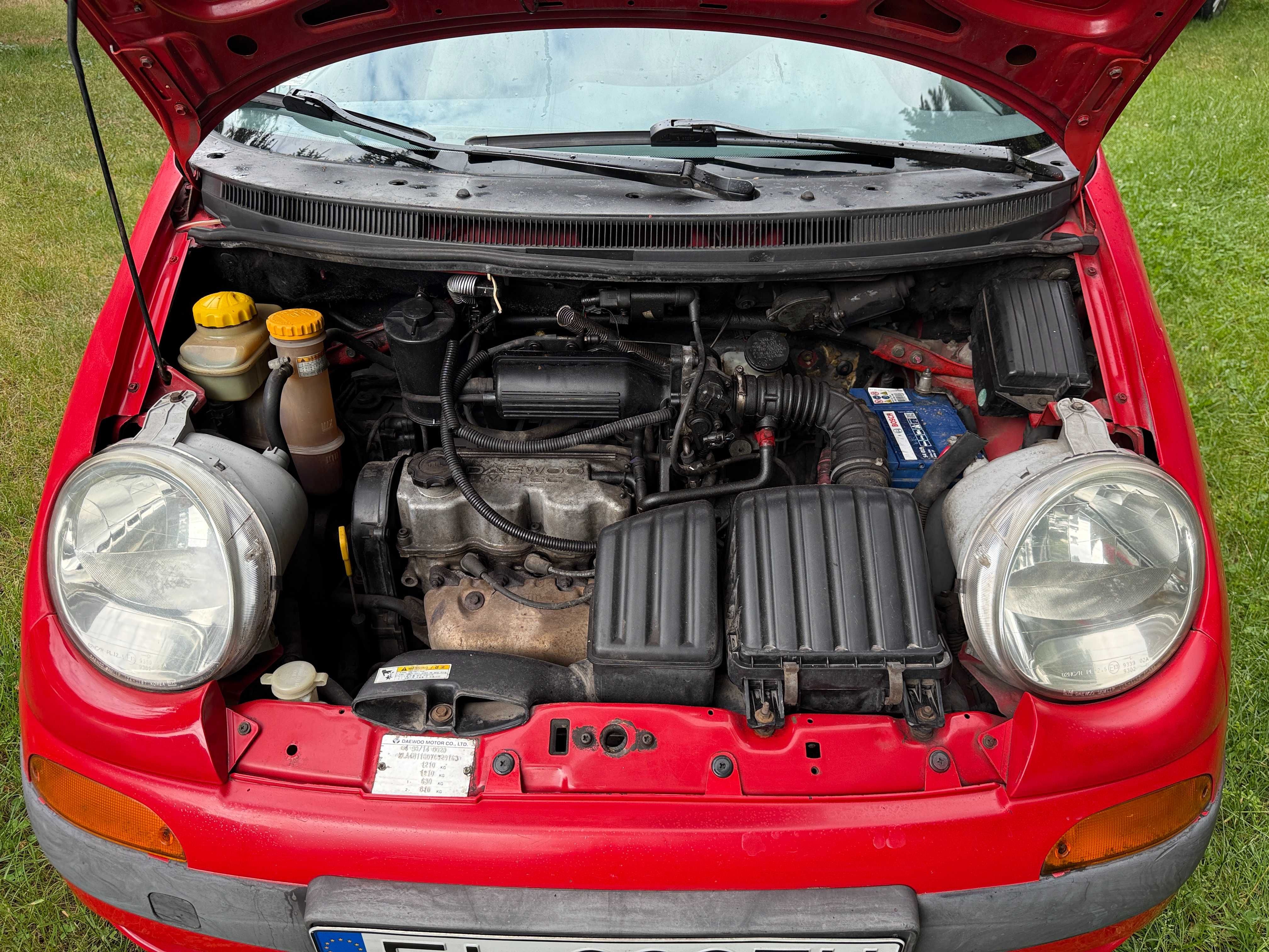 Daewoo Matiz Wspomaganie Elektryczne szyby Zadbany 2001r