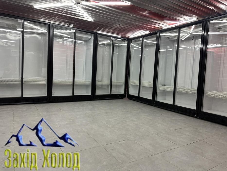 Холодильна вітрина.Двохдверні однодверні вітрини.шафа Холодильник
