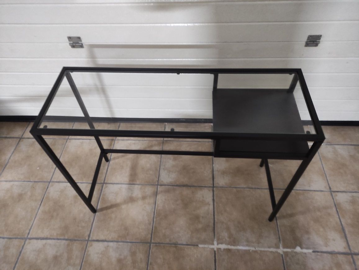 Consola de entrada com tampo de vidro