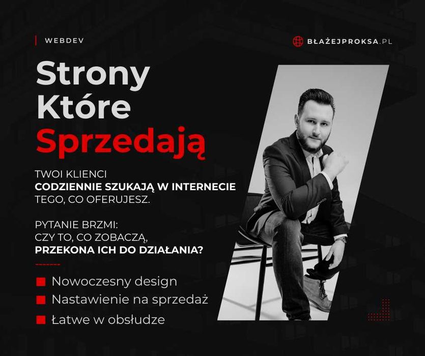 Strona internetowa dla Firmy od A do Z - SEO + Optymalizacja!