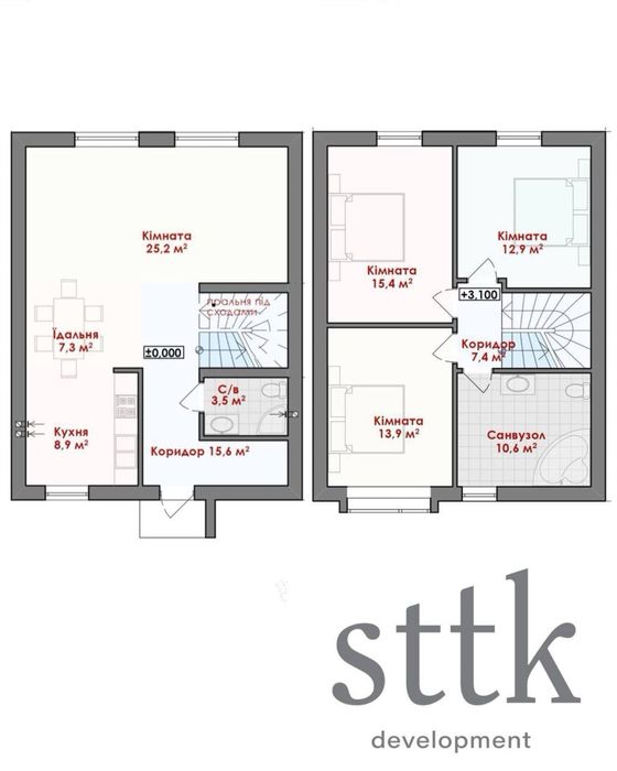 Просторий таунхаус 125 м² у закритій, тихій локації — з ремонтом!