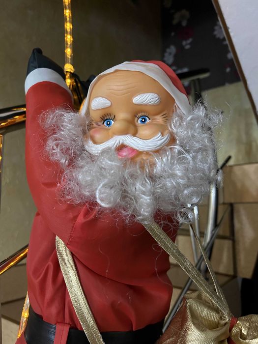 Wiszący Mikołaj - ozdoba świąteczna